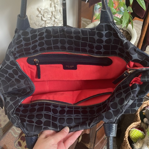 Kate Spade NY Noel Stevie Bag, rare Navy color! - Picture 2 of 10